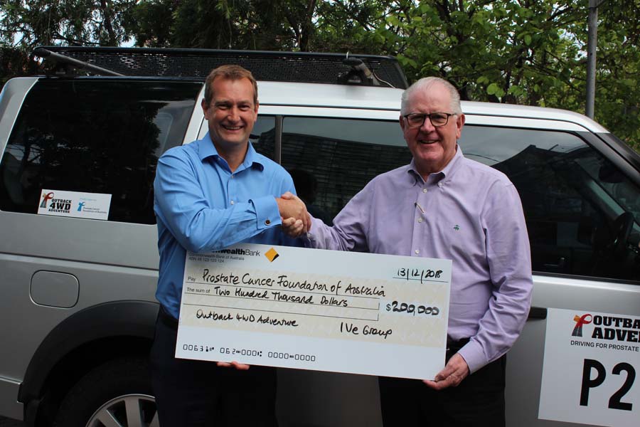 Prostate Cancer Foundation of Australia donation